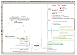 FreeMind screenshot FreeMind screenshot