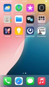 Install iOS Safari étape 5 Install iOS Safari étape 5